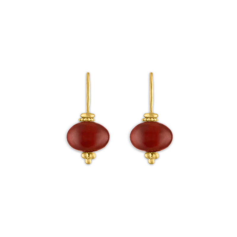 Garnet Baby Linea Earrings