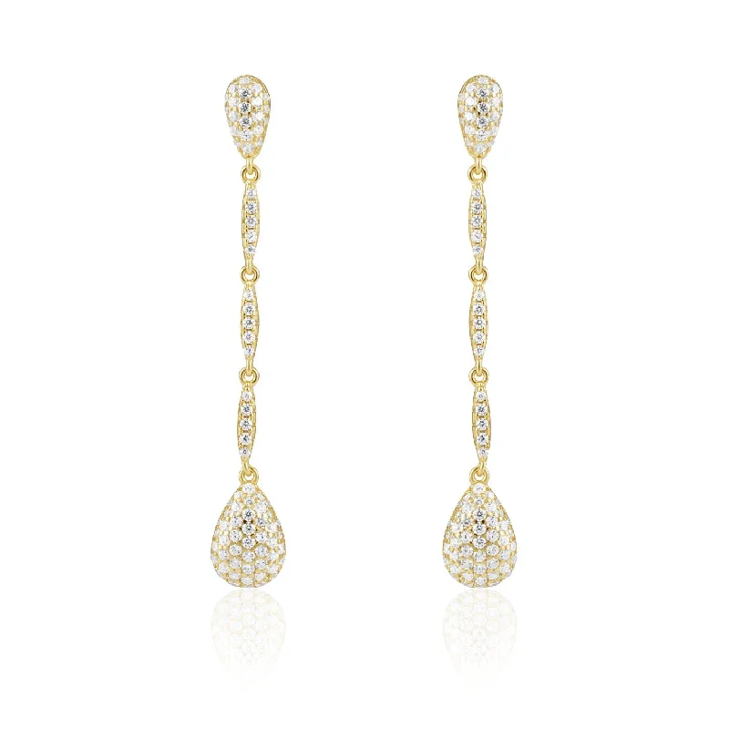 Alina CZ Drop Earring