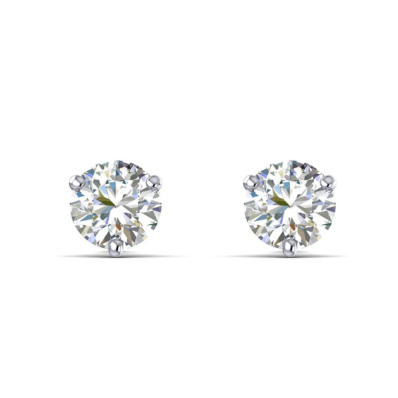 Fey & Co Exclusive  Lab Grown 1.5ct twt Diamond Stud Earring