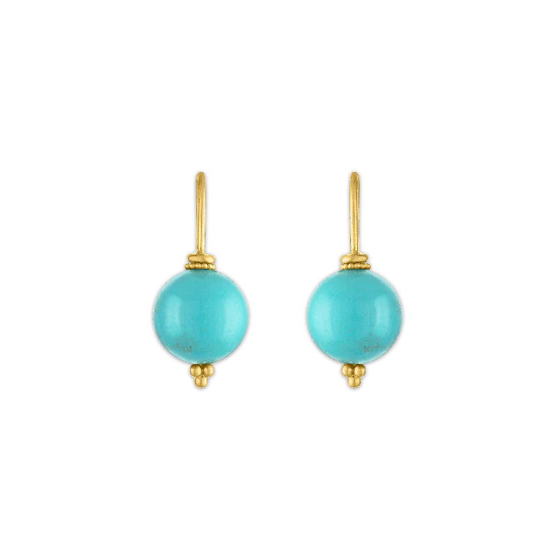 Turqouise Baby Linea Earrings