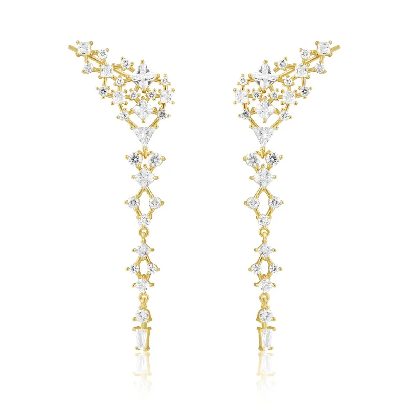 Scarlett CZ Drop Earring